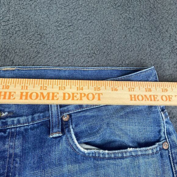 Polo Ralph Lauren Jeans Men 36x30 Faded Blue Vintage 67 Straight Cotton Wide Y2K - Picture 6 of 14